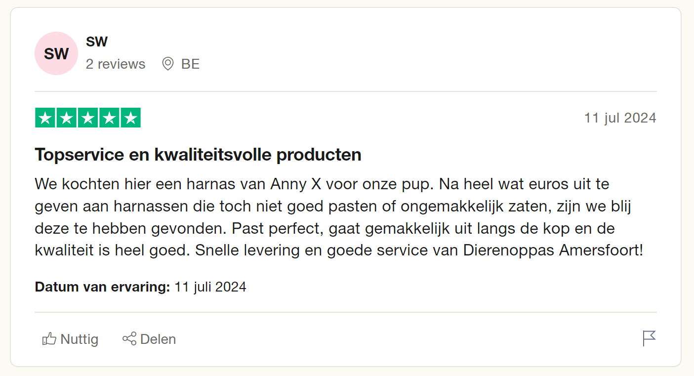 Dierenoppas Amersfoort reviews